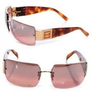 Chanel 4095-B 4095B Swarovski Sunglasses Tortoise